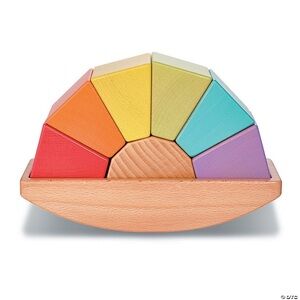 MindWare Babu Wooden Stacking/Balance Toy